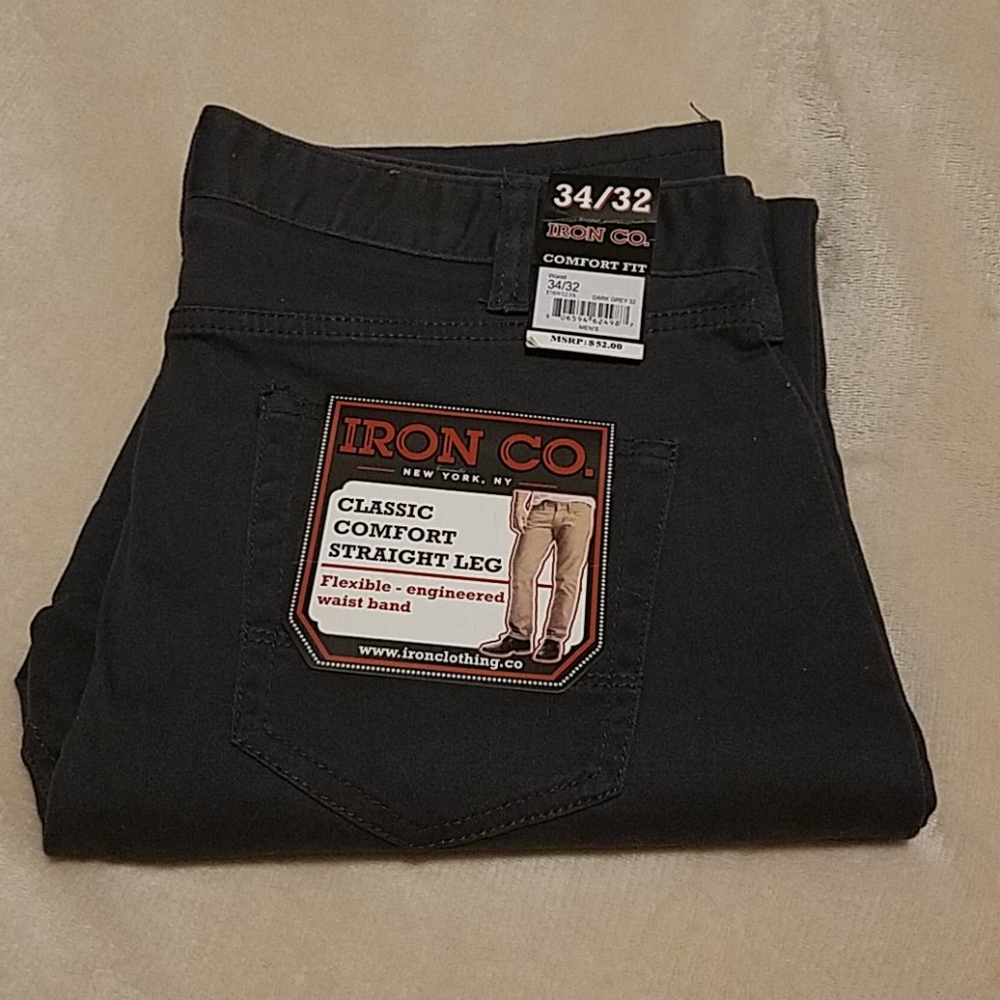 Mens dark grey pants